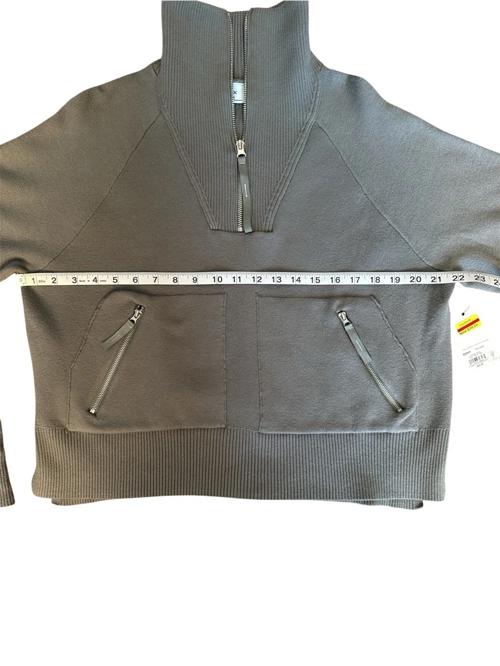 Quarter Zip Sweater